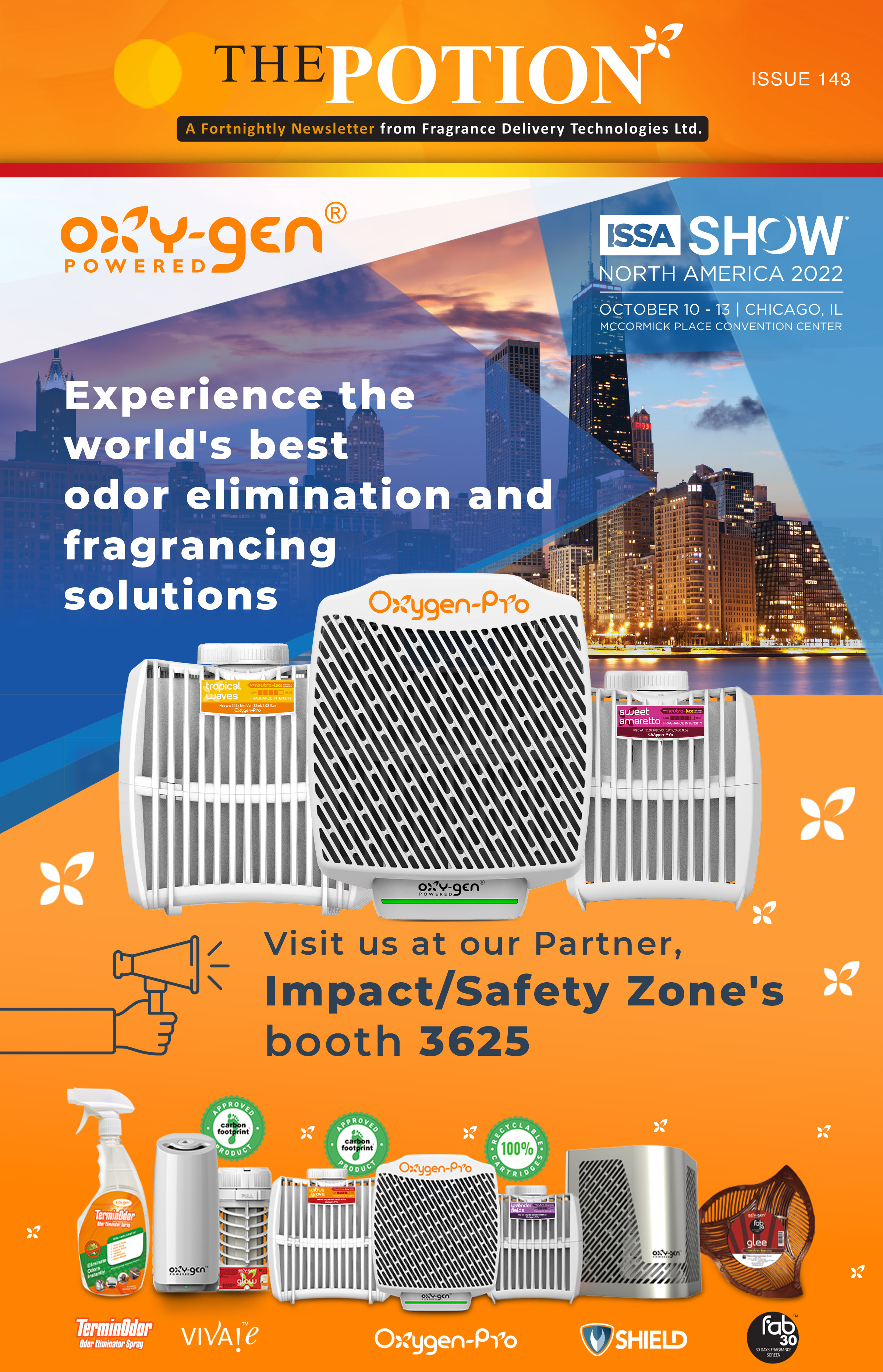Visit us at ISSA North America - The Potion 143