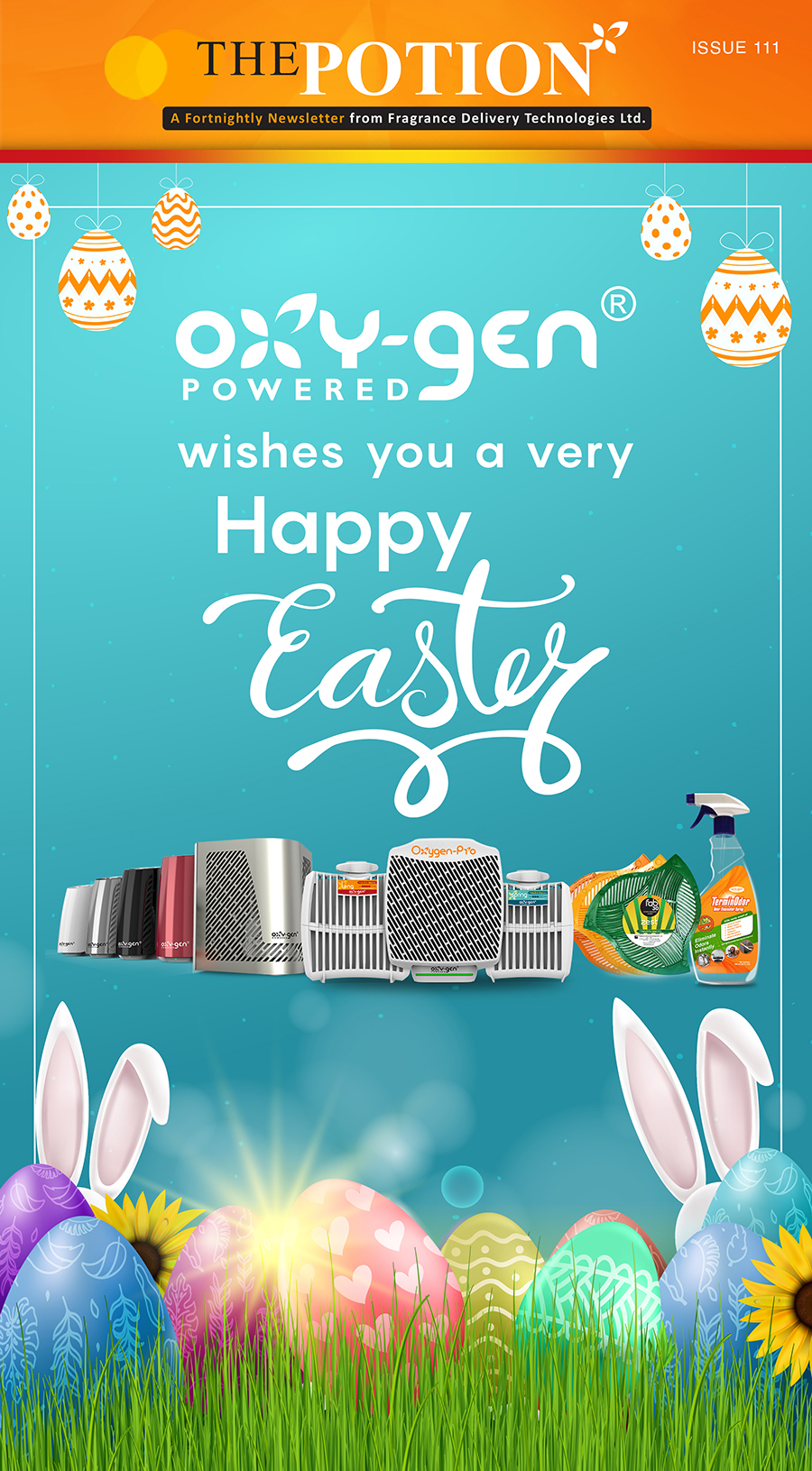 Oxy-Gen Powered wishes you a very Happy Easter - The Potion Issue 111