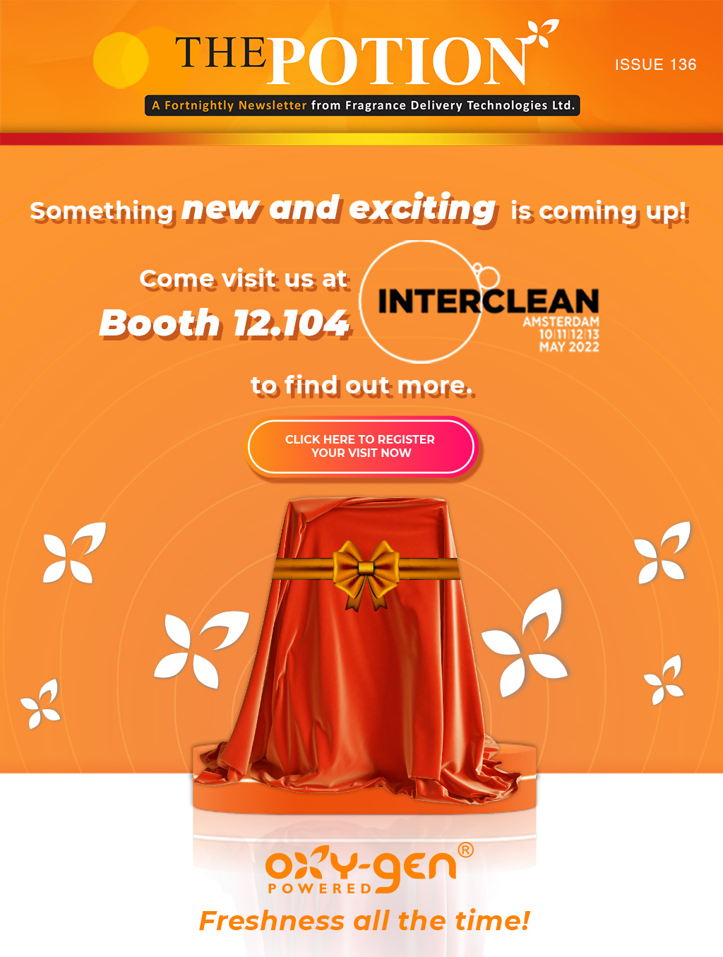 Visit us at Interclean Amsterdam for something exciting! - The Potion Issue 136