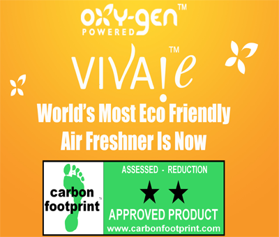 VIVA!e continuous air freshener gains Carbon Footprint Endorsement