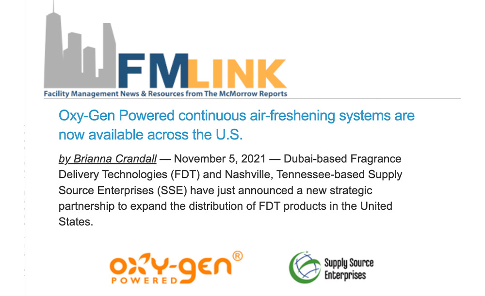 Oxy-Gen Powered continuous air-freshening systems are now available across the U.S.